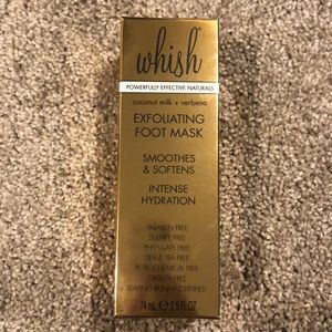 Whish exfoliating foot mask